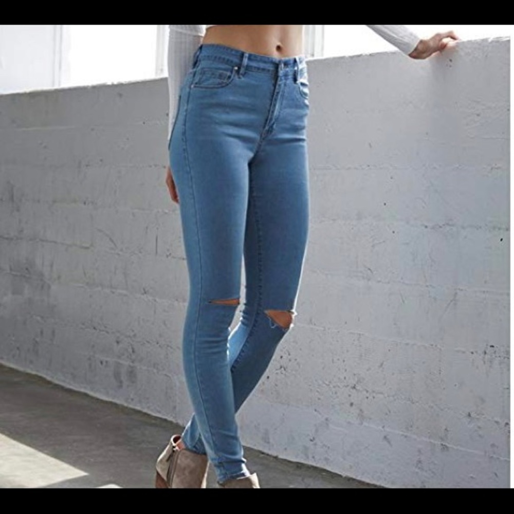 Bullhead High Rise Skinny Jeans